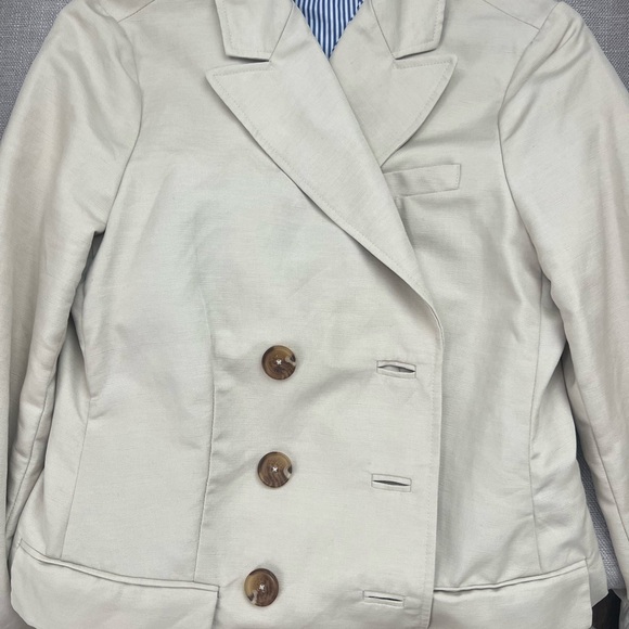 Brooks Brothers “346” Women’s Coat Blazer Button Up Size 4 - Picture 7 of 12